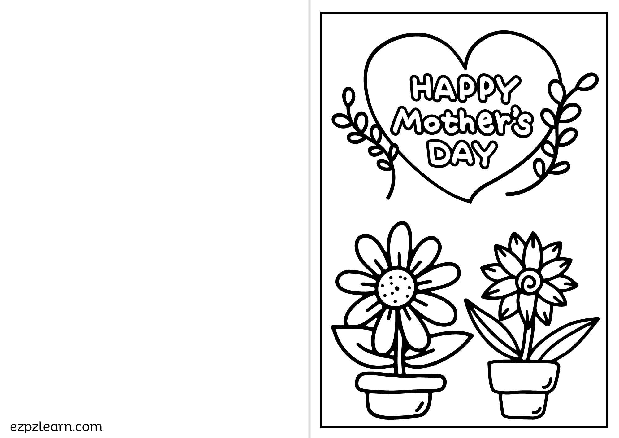 Happy Mother 39 s Day Card Free PDF - Card%20mothers%20day%20(2) 