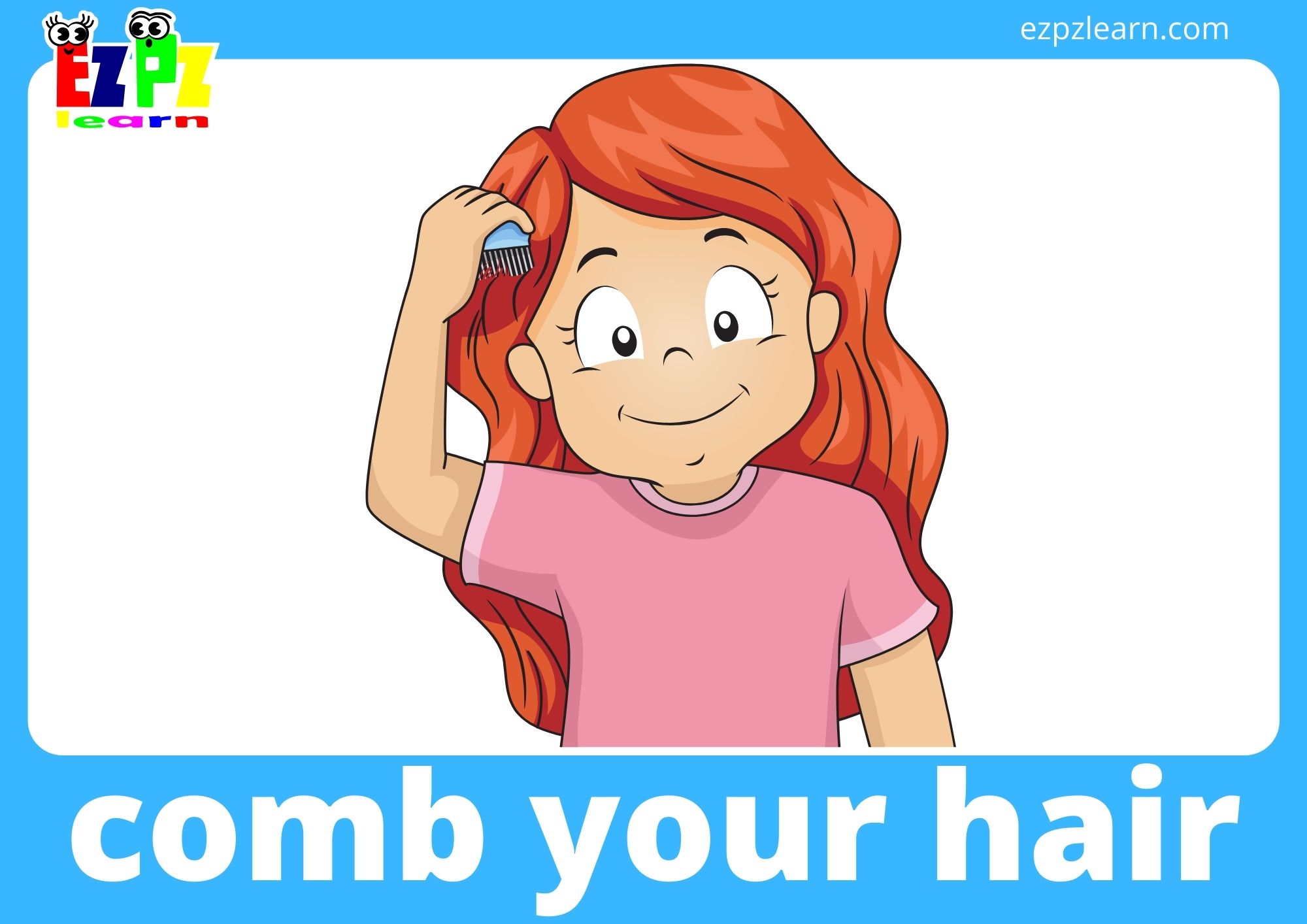 daily-routine-flashcards-with-words-use-online-or-pdf-download-ezpzlearn-com