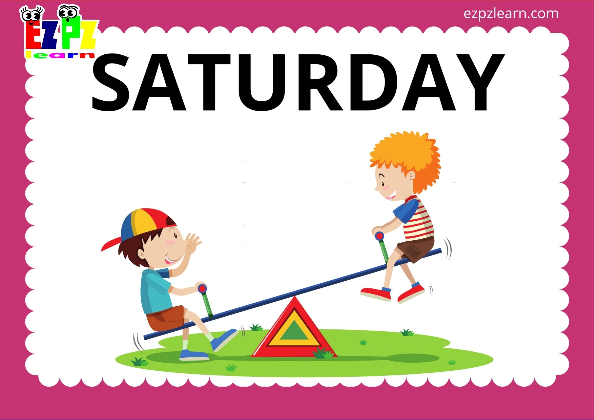 days-of-the-week-view-online-or-free-pdf-download-ezpzlearn-com for Days Of The Week Flash Cards Free Printable Days of the Week View Online or Free PDF Download - Ezpzlearn.com for Days Of The Week Flash Cards Free Printable