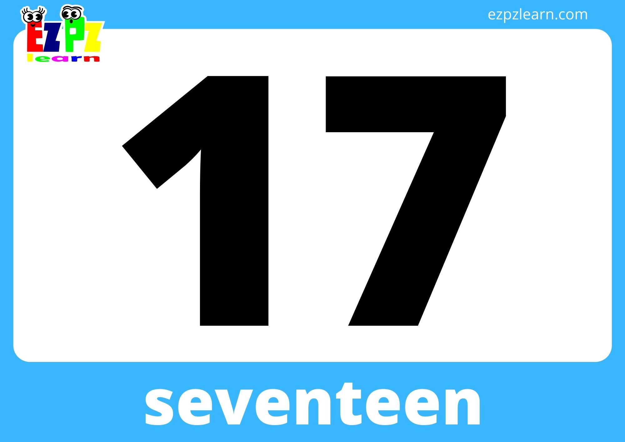 Numbers Flashcards With Words View Online or Free PDF Download ...